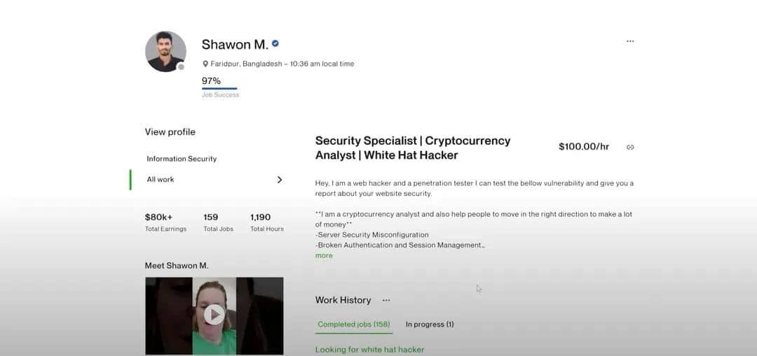 Upwork Profile 80K