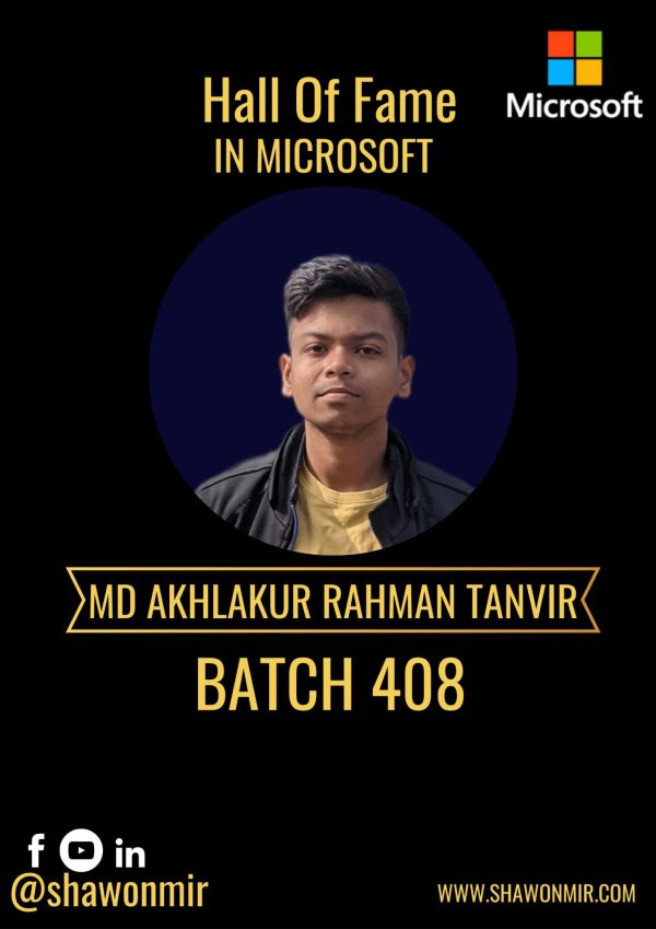 Tanvir's Progress